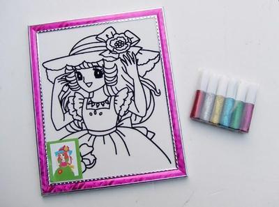 莎恩工厂直销 优质闪光类玩具与DIY彩绘批发一站式解决方案